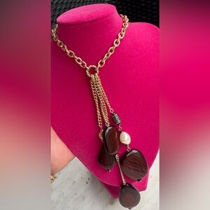 Chico’s gold tone necklace